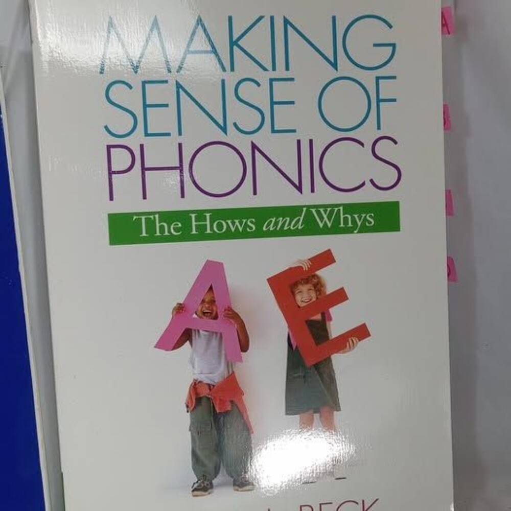Making Sense of Phonics Isabel Beck Hows and Whys Education Textbook Paperback